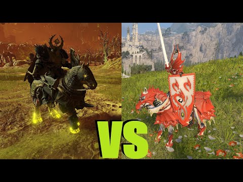 Видео: Рыцари Хаоса Нургла vs Принцы-драконы: Total War Warhammer 3. Immortal Empires. тесты юнитов v 2.4.0