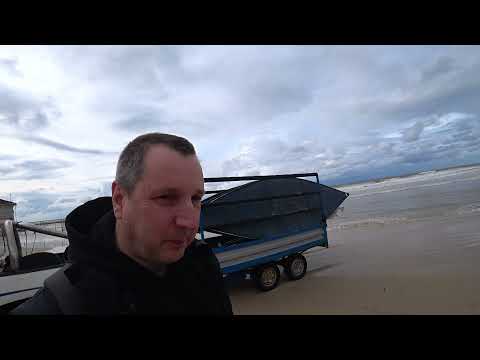 Видео: Море в Израиле, Нетания в конце декабря после шторма.