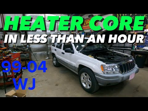 Видео: Как заменить радиатор печки на Jeep Grand Cherokee менее чем за час