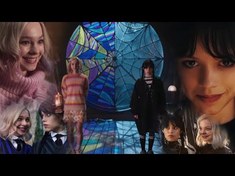 Видео: Wednesday/Уэндсдей ~ Enid/Энид - Луна (Такая вот странная, аномальная дружба)