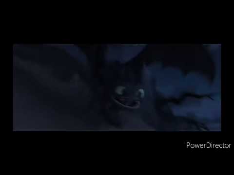 Видео: Беззубик и Дневная Фурия клип: "Я твой ангел ты мой рай"