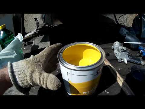 Видео: ДТ-75. Покраска номер раз