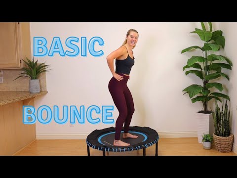 Видео: 10-минутный мини-батут для начинающих | Кардио с низкой ударной нагрузкой