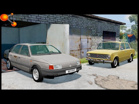 Видео: СТАРЫЙ ПАССАТ Из СССР! Заведется? - BeamNg Drive