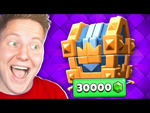 Видео: ЗАДОНАТИЛ 30.000 ГЕМОВ В CLASH ROYALE