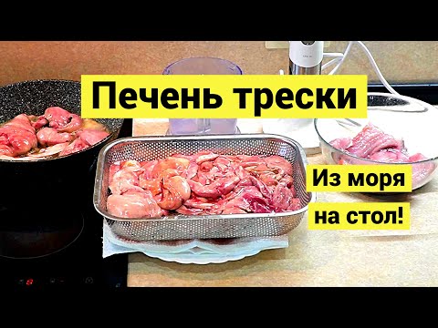 Видео: В осеннее море за печенью трески!