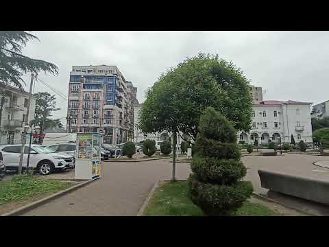 Видео: Прогулка по Кобулети (Грузия, площадь Тависуплеба и её достопримечательности) 12.07.2025