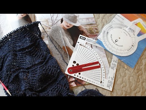 Видео: Твидовый джемпер подробно #1/вязание