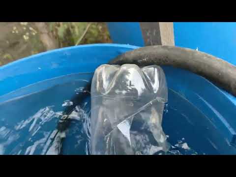 Видео: полив из бочки без насоса.😁 Белгород.