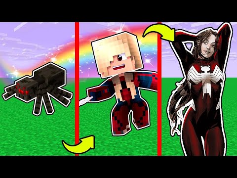 Видео: КАК МЕНЯЛАСЬ ДЕВУШКА ЧЕЛОВЕК ПАУК СУПЕРГЕРОЙ И ЕЁ ЖИЗНЕННЫЙ ЦИКЛ В МАЙНКРАФТ ! ЭВОЛЮЦИЯ И ТРОЛЛИНГ