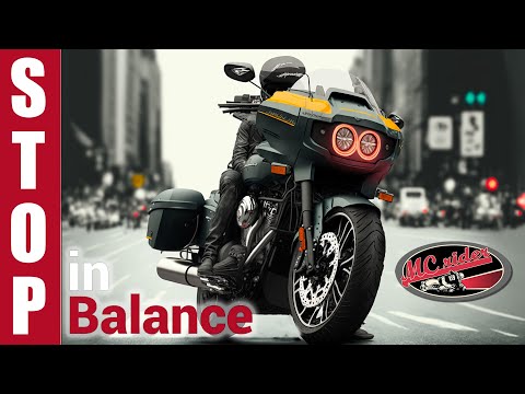 Видео: «Как остановить мотоцикл с невероятным равновесием — №3 вас шокирует!»