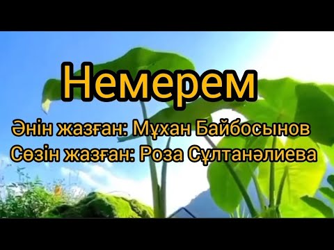 Видео: 🎼НЕМЕРЕМ. #авторскаяпесня  #рекомендацияютубканал #просмотрынаyoutube #ән #қазақшаканал  #рееееееек