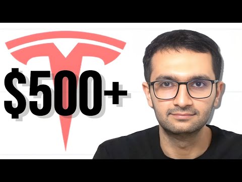 Видео: Акции Tesla: ONE Catalyst не дотягивает до отметки в $500 и более