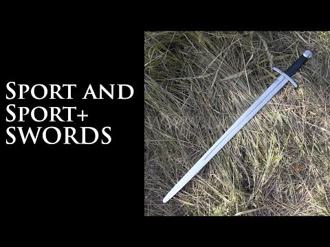 Видео: Мечи "Спорт" и "Спорт+". Каролинский и Романский мечи