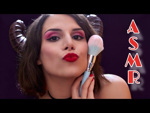 Видео: АСМР • РОЛЕВАЯ ИГРА СУККУБ • КИСТОЧКИ • ASMR • ROLEPLAY SUCCUBUS