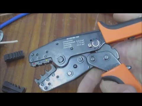Видео: Инструмент ШТОК. Пресс клещи ПК-10У.