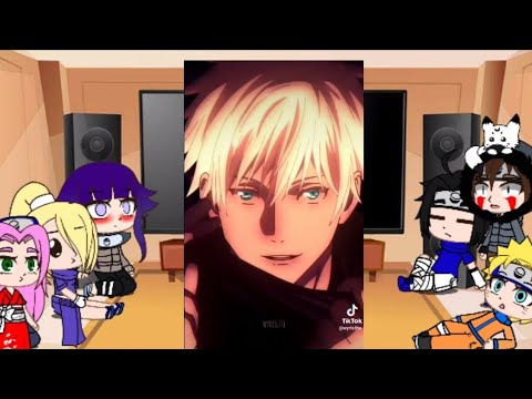 Видео: реакция Наруто на магическую битву#7||gacha life||