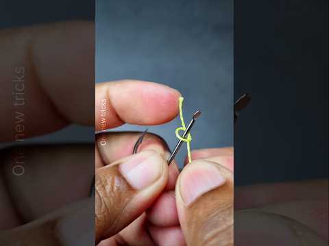 Видео: Попробуйте этот гениальный рыболовный узел — он полностью изменит правила игры для рыболовов! 🎣 #...