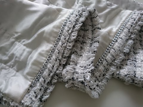 Видео: Делаю идеально ровную петельчатую Бахрому для Шанель быстро и Просто