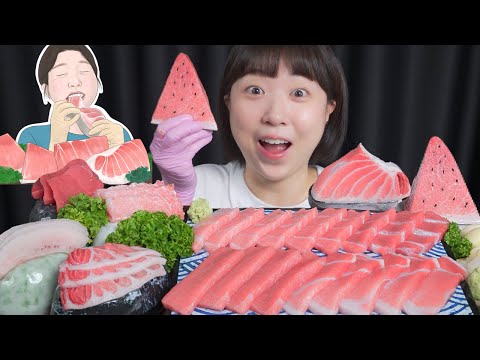 Видео: Туна🐟Mukbang eating show