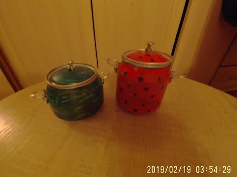 Видео: Поделки из пивных банок.