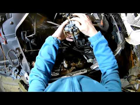Видео: Снегоход Стелс Викинг 600. Замена жиклеров в карбюраторе Микуни. Часть 1.