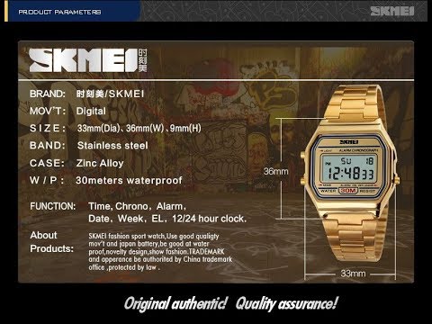 Видео: Часы из Китая SKMEI 1123  через  9 месяцев использования .