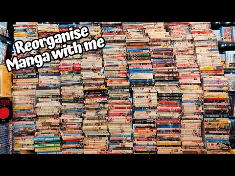Видео: Реорганизуйте мою коллекцию манги вместе со мной ♪(^∇^*) ~ 10 000 томов