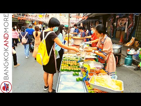 Видео: Завтрак уличной еды в Бангкоке, 8 утра