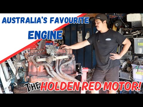 Видео: Классические австралийские двигатели | Holden Red Motor