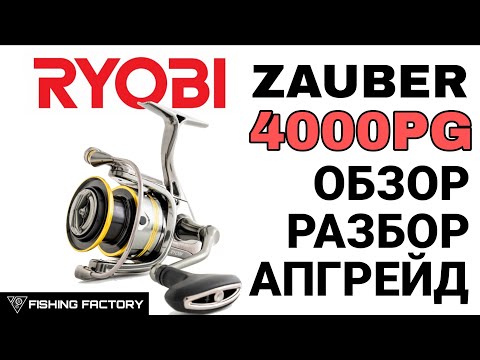 Видео: Ryobi Zauber 4000 PG/Обзор/Разбор/Апгрейд