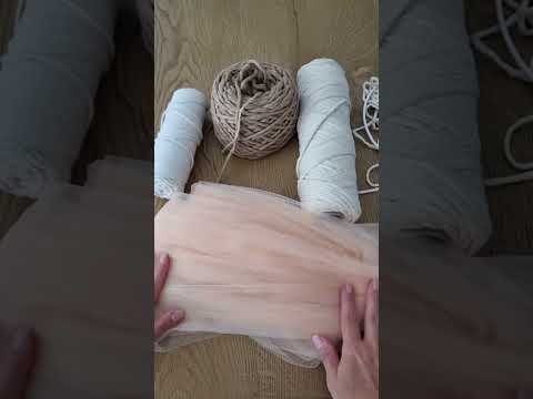 Видео: #diy #мастеркласс #макрамеангел #сделайсам #мк