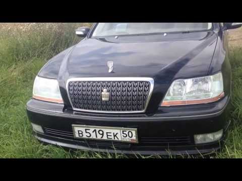 Видео: Обзор Toyota CROWN Majesta s170 v8 4L (1uz-fe) 4wd, пневма