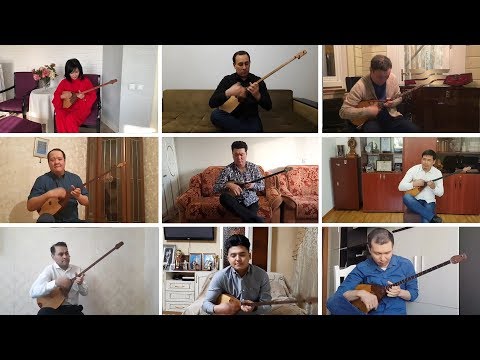 Видео: Танымал домбырашылар «Сарыарқа» күйін орындады #ҮйденШықпа