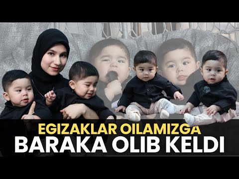 Видео: EGIZAKLARIM OILAMIZGA BARAKA OLIB KELDI | ЭГИЗАКЛАРИМ ОИЛАМИЗГА БАРАКА ОЛИБ КЕЛДИ – EFIRDA EGIZAKLAR
