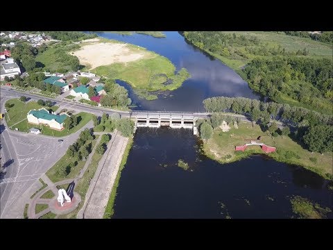 Видео: Добруш, взгляд сверху.