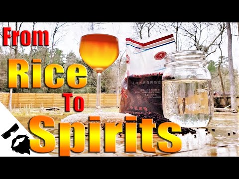 Видео: Приготовьте байцзю с заплесневелым рисом! Китайский белый виски😉