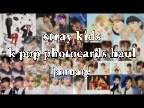 Видео: (hi) распаковка карт | stray kids | k pop photocards haul | january