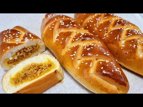 Видео: Плетёные пироги с капустой/Cabbage Pies