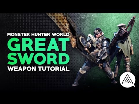 Видео: Monster Hunter World | Учебное пособие по игре на большом мече