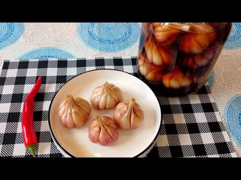 Видео: ЧЕСНОК по - Корейски  // Маринованный Чеснок //