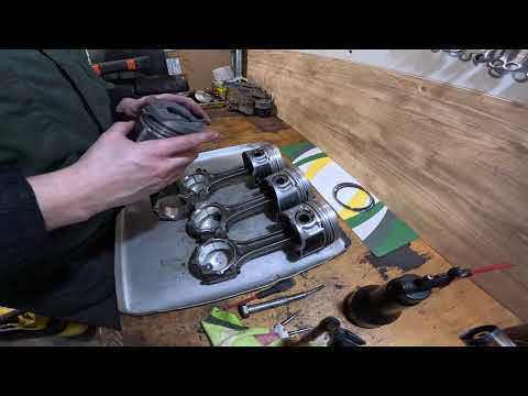 Видео: Ремонт двигателя 4D56 Mitsubishi L200 2008г. Часть 1