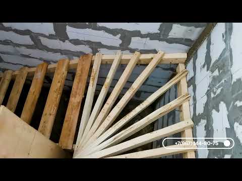 Видео: Монолитные лестницы из бетона