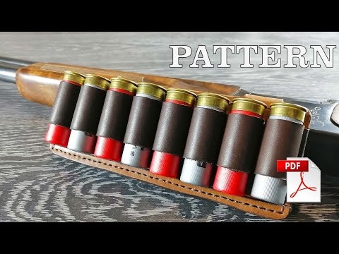 Видео: Как сделать патронташ | How to make a bandolier for 8 rounds 12ga