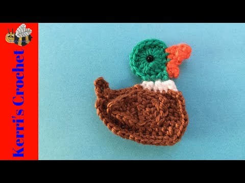 Видео: Учебник по вязанию крючком кряквы - Учебник по вязанию крючком для начинающих
