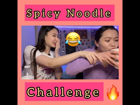 Видео: Spicy Noodle Challenge хийж үзтэл чих шуугиад үхэнгээ алдав.