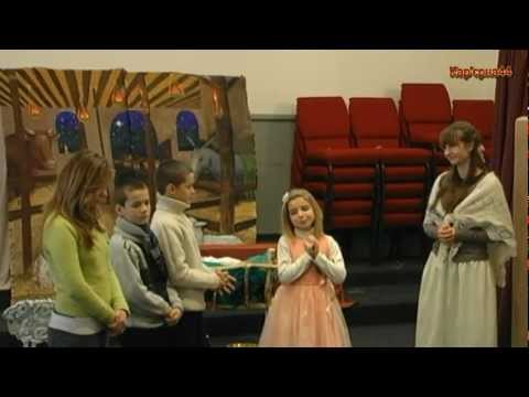 Видео: Рождественская сценка