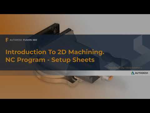 Видео: Fusion 360 Cam. Урок 17. Основы Фрезерования. Карта Наладки
