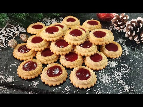 Видео: Один из самых популярных видов печенья! МАРЦИПАНОВЫЕ ВЕНОЧКИ! Очень изысканное и вкусное