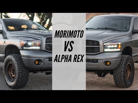 Видео: Alpha Rex Luxx против Nova против Morimoto | Сравнительный обзор фар Ram
